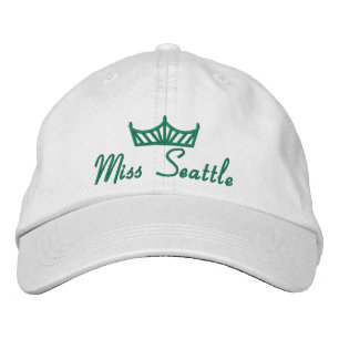 Pageant Custom Stickbestickte Baseball Cap USA Bestickte Baseballkappe