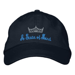 Pageant Custom Stickbestickte Baseball Cap USA Bestickte Baseballkappe