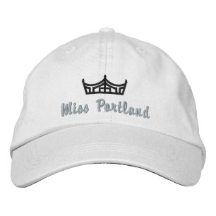 Pageant Custom Stickbestickte Baseball Cap USA Bestickte Baseballkappe