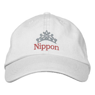 Pageant Custom Sticked Baseball Cap NIPPON Bestickte Baseballkappe