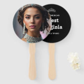 Pageant Face on a Stick | Set of 10 Fächer (Vorne und Hinten)