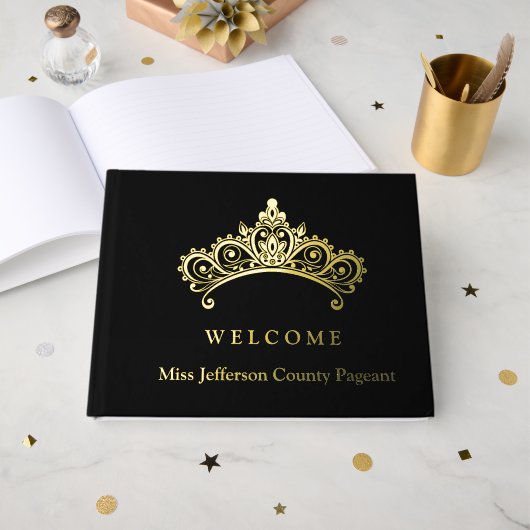 Pageant Foil Gästebuch (Vorderseite offen)