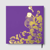 Pageant Foil Orchids Kronenbuch Gästebuch (Rückseite)