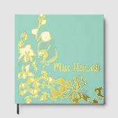 Pageant Foil Orchids Scrapbook Gästebuch (Vorderseite)