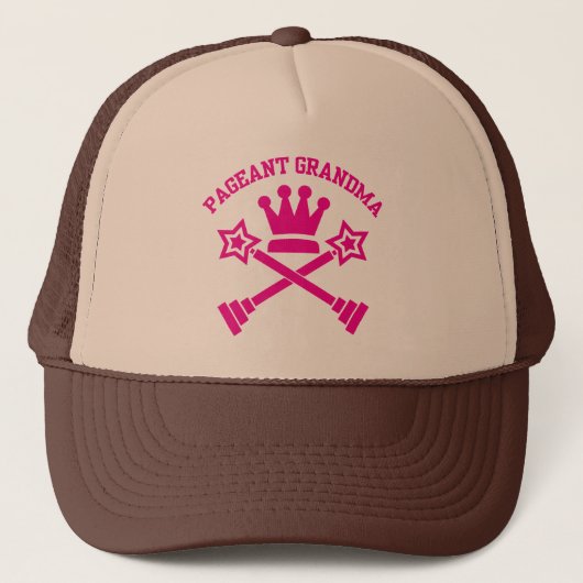 Pageant Grandma Hat Truckerkappe (Vorderseite)