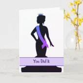 Pageant Grußkarte Glückwunschkarte Karte (Gelbe Blume)