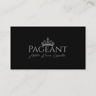 Pageant Logo Valerie Visitenkarte