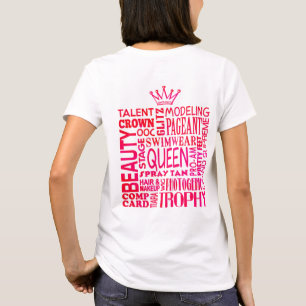 Pageant Mama - Pink Beauty Pageant T-Shirt
