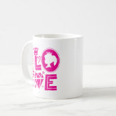 Pageant Mum - Liebe Kaffeetasse (Vorderseite Links)