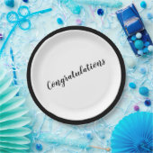 Pageant Party Paper Plate Herzlichen Glückwunsch Pappteller (Party)