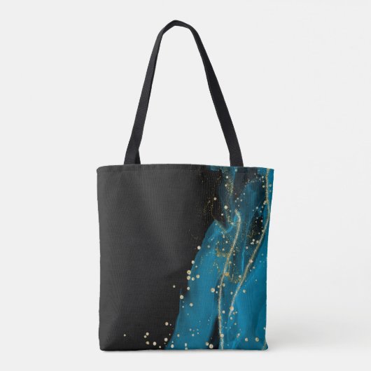 Pageant Portrait Turquoise Dreams Tote Tasche (Rückseite)