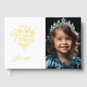 Pageant Princess Foil Gästebuch (Vorderseite)