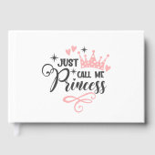 Pageant Princess Gästebuch (Vorderseite)