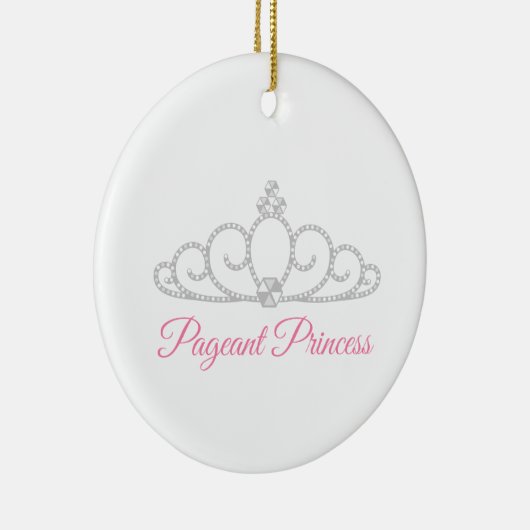 Pageant Princess Keramik Ornament (Rechts)
