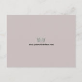 Pageant Promo Autogrammkarte | QR Code Postkarte (Rückseite)