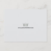 Pageant Promo Autogrammkarte | QR-Code Postkarte (Rückseite)