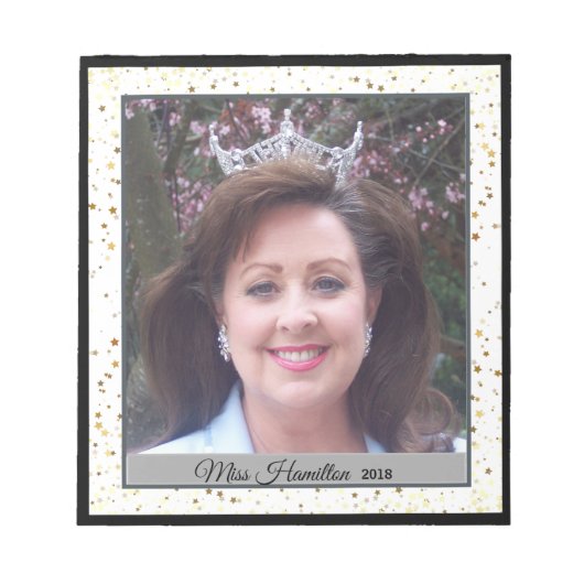 Pageant Queen Autograph Pad-Stardust Notizblock (Vorderseite)