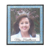 Pageant Queen Autograph Pad-Stardust Notizblock (Vorderseite)