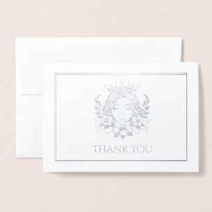 Pageant Queen Crown Folienkarte