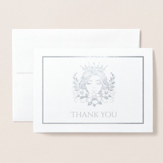 Pageant Queen Crown Folienkarte (Vorderseite mit Umschlag)