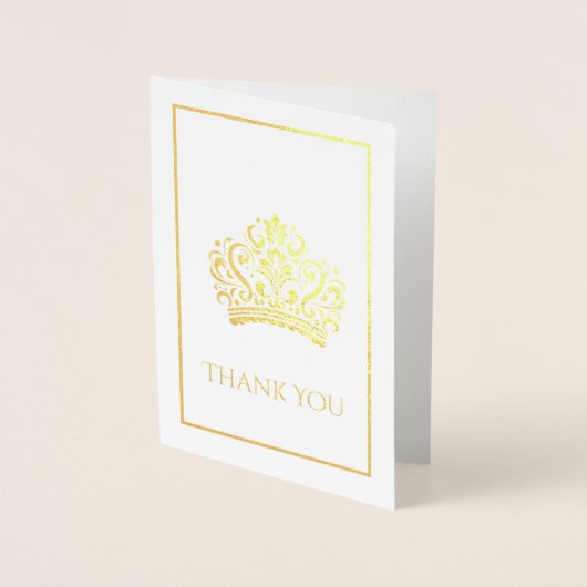 Pageant Queen Crown Folienkarte (Vorderseite)