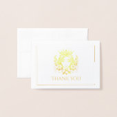 Pageant Queen Crown Mini Folienkarte (Vorderseite mit Umschlag)