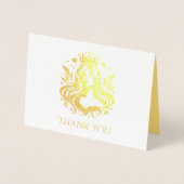 Pageant Queen danke Karte (Vorderseite)