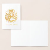 Pageant Queen danke Karte (Anzeige)