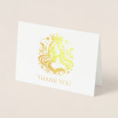 Pageant Queen danke Karte (Vorderseite)