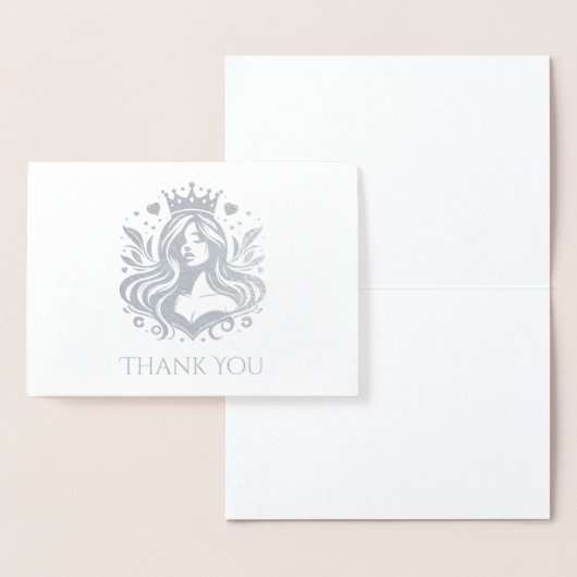 Pageant Queen danke Karte (Anzeige)
