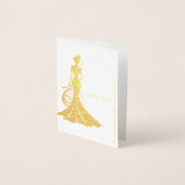 Pageant Queen Mini Foil Card Folienkarte (Vorderseite)