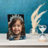 Pageant Queen Plaque Fotoplatte (Seite)