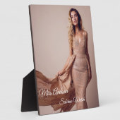 Pageant Queen Plaque Fotoplatte (Seite)