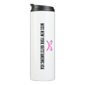 Pageant Queen Portrait Custom Thermal Tumbler Thermosbecher (Nach rechts gedreht)