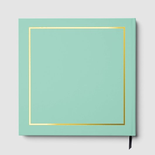 Pageant Real Foil Lilie Scrapbook Gästebuch (Rückseite)