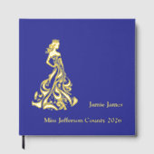 Pageant Real Foil Scrapbook & Foto Book Gästebuch (Vorderseite)