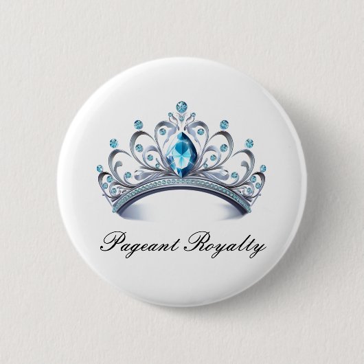 Pageant Royalty Button Button (Vorderseite)