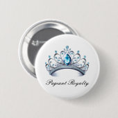 Pageant Royalty Button Button (Vorne & Hinten)