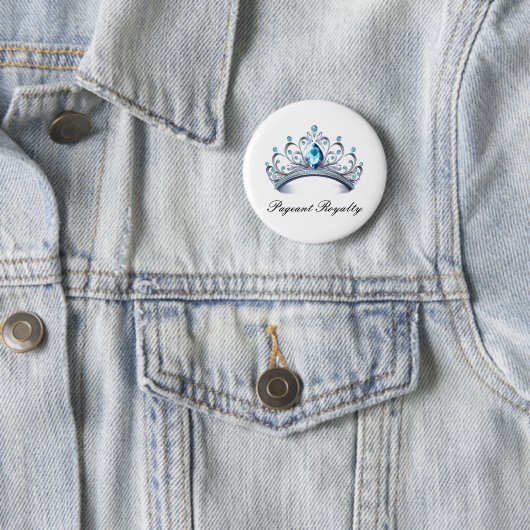 Pageant Royalty Button Button (Beispiel)