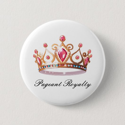 Pageant Royalty Button Button (Vorderseite)