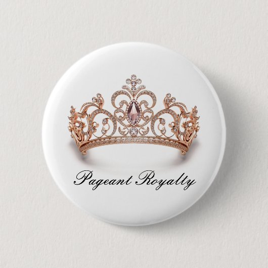 Pageant Royalty Button Button (Vorderseite)