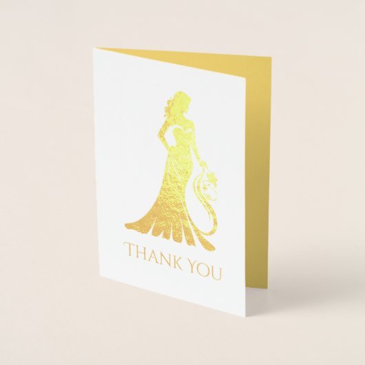 Pageant Royalty Vielen Dank Folienkarte (Vorderseite)