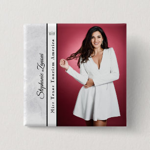 Pageant Sash Button-Button   Marmoreis Button