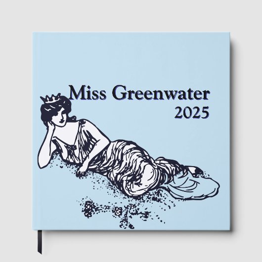 Pageant Scrapbook Buch Retro Queen (Vorderseite)