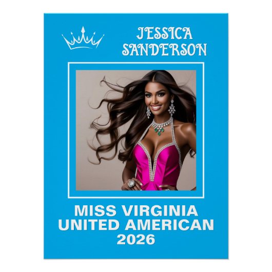 Pageant Send-Off Titleholder Door Poster (Vorderseite)