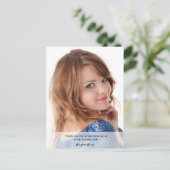 Pageant Sponsor Vielen Dank Foto Postkarte (Stehend Vorderseite)