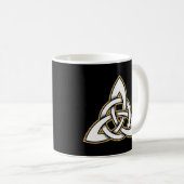 Pagen Triquetra Symbol Celtic Trinity Kaffeetasse (VorderseiteRechts)