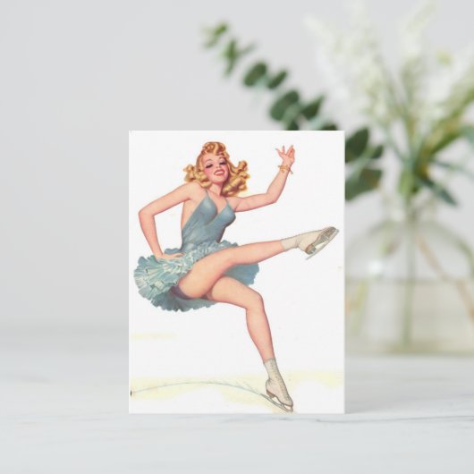 Paging des Icemans Postkarte (Stehend Vorderseite)