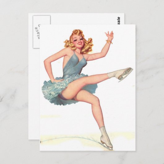 Paging des Icemans Postkarte (Vorne/Hinten)