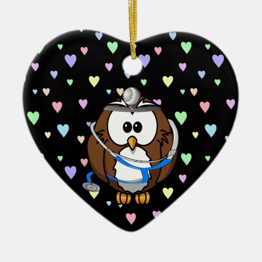 Paging Doc Owl Keramikornament (Vorne)